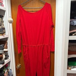Red Women's Jumpsuit